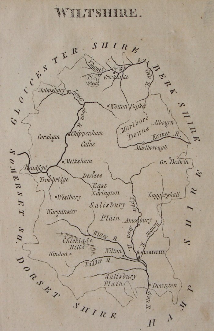 Map of Wiltshire - Aiken